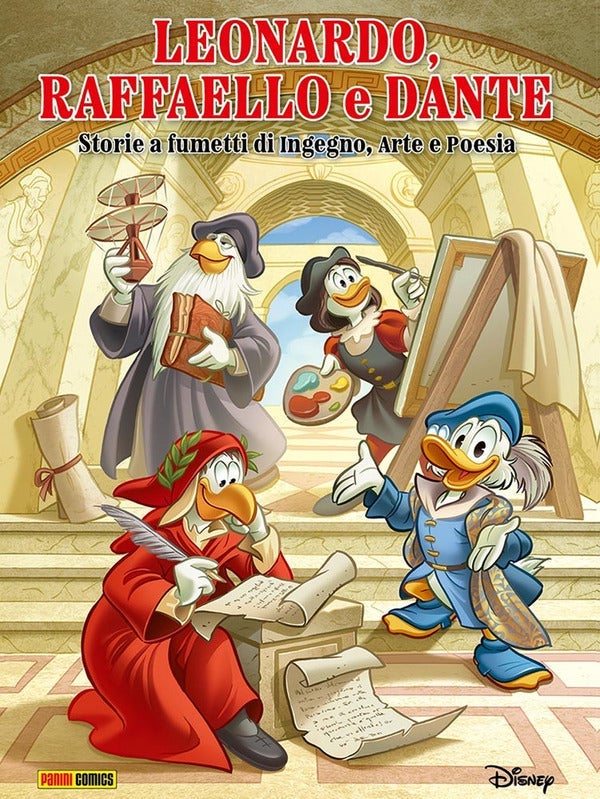 Leonardo, Raffaello e Dante - Storie a fumetti di ingegno, arte e poesia