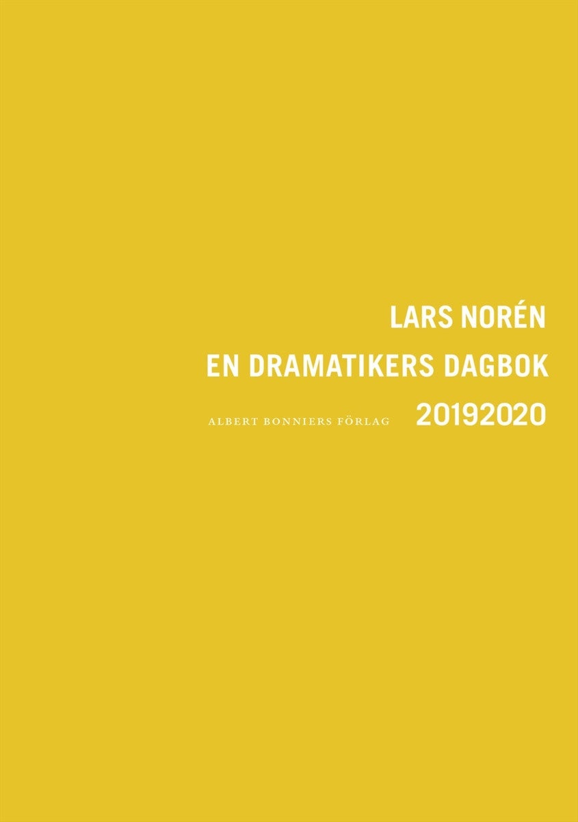 En dramatikers dagbok - 2019-2020