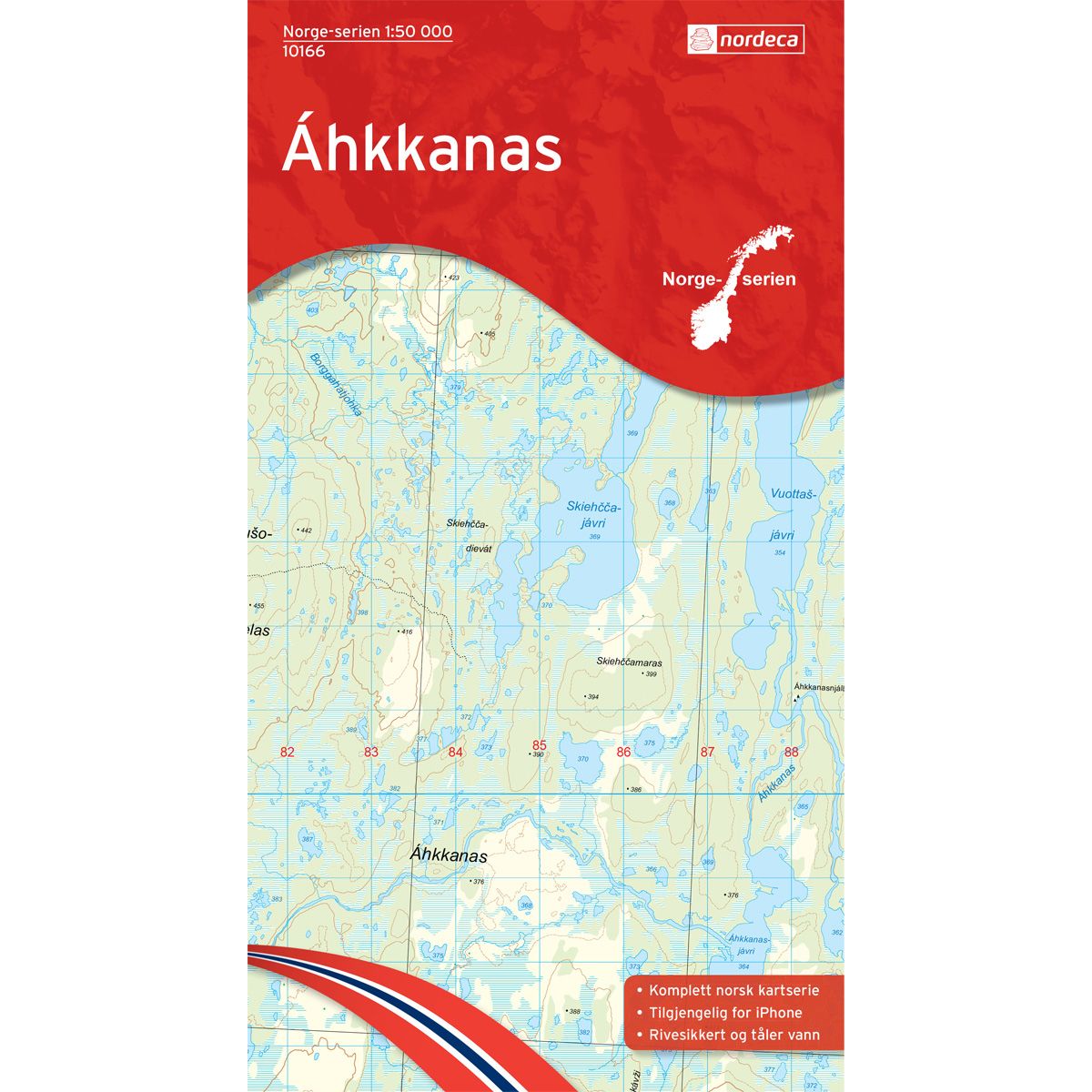 Ahkkanas - Veikart