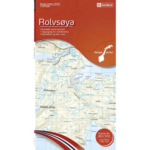 Rolvsøya - Veikart