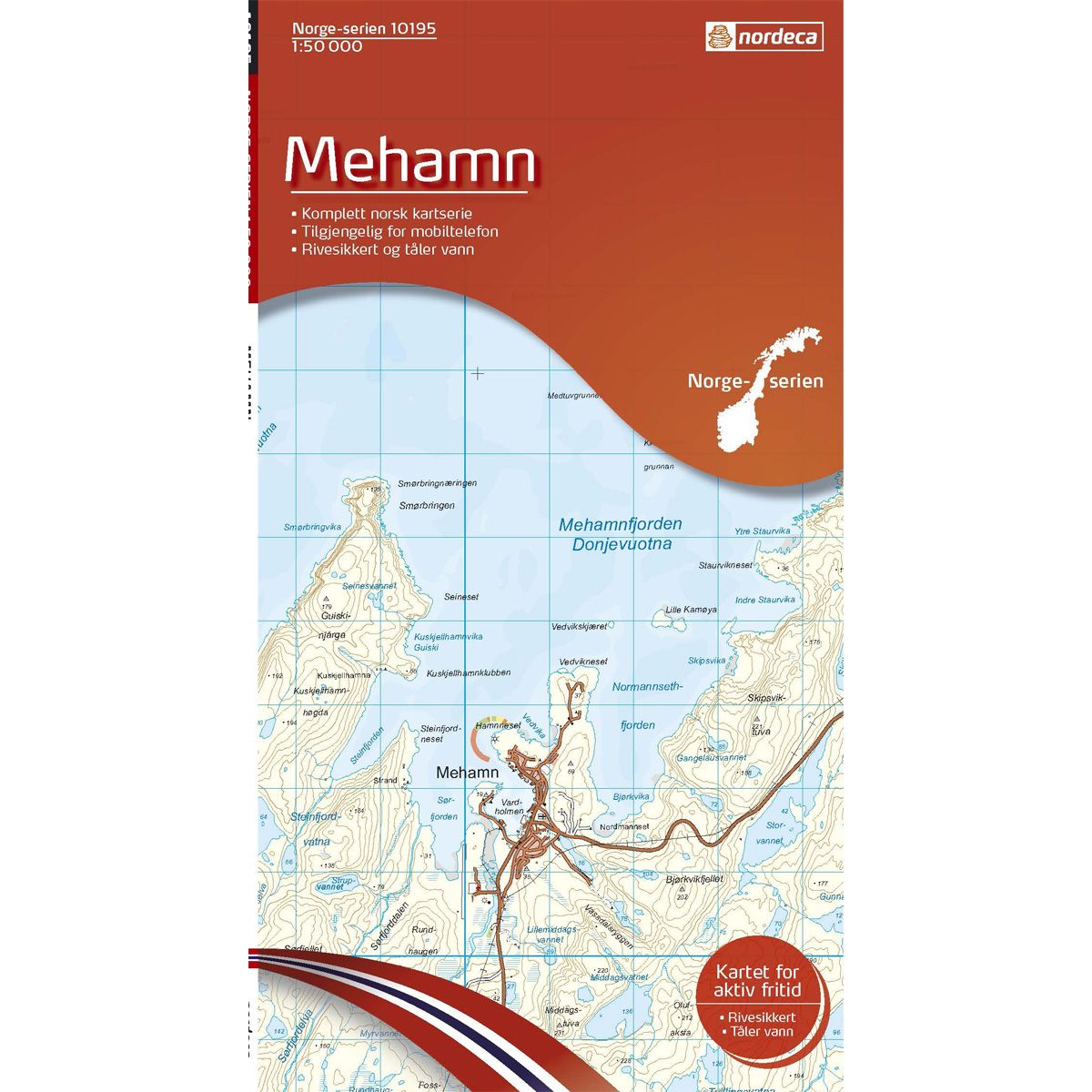 Mehamn - Veikart