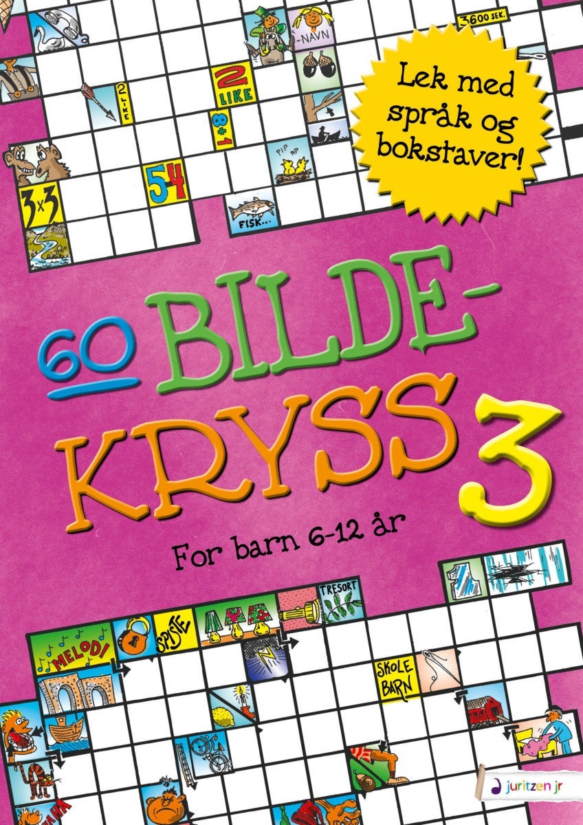 60 Bildekryss 3 - for barn 6-12 år