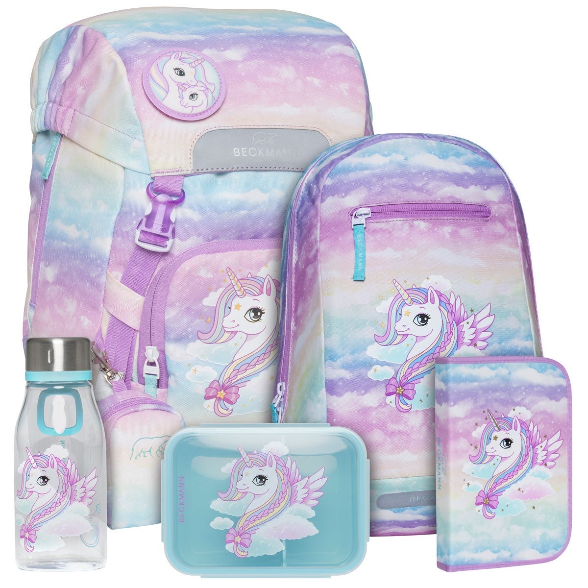 Pakke Skolesekk 1.kl Unicorn Classic 22L - Beckmann