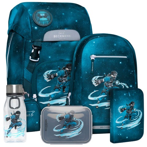 Pakke Skolesekk 1.kl Ninja Master Classic 22L - Beckmann