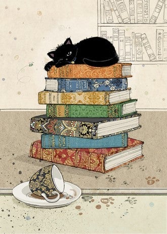 Doble kort 167x118 Black Ink Books Kitty