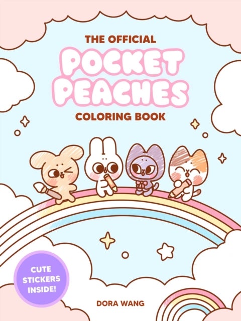 The Official Pocket Peaches Coloring Book - Cozy Coloring and Cute Stickers