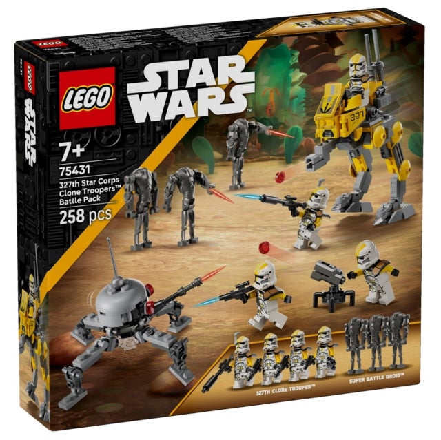 Lego Stridspakke m/soldater 327 stjernekorps 75431