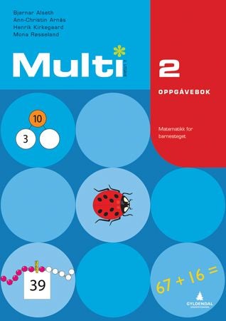 Multi 2, 2. utgåve - Oppgåvebok : matematikk for barnesteget