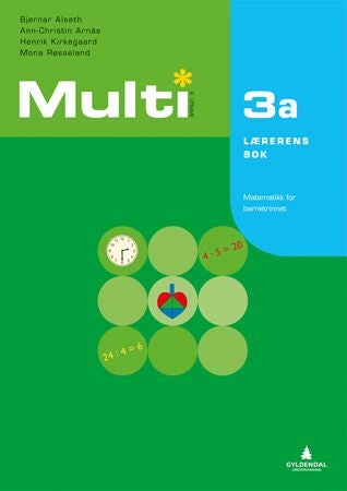 Multi 3a, 2. utgave - Lærerens bok : matematikk for barnetrinnet