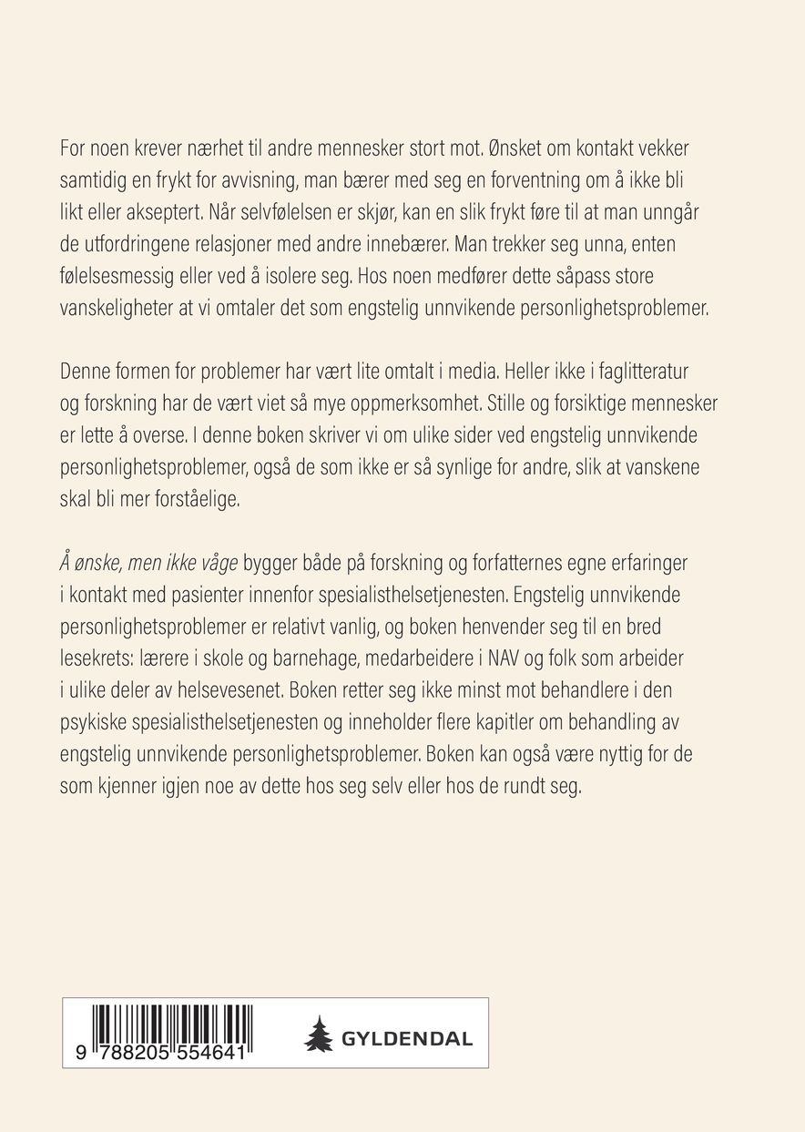 Å ønske, men ikke våge