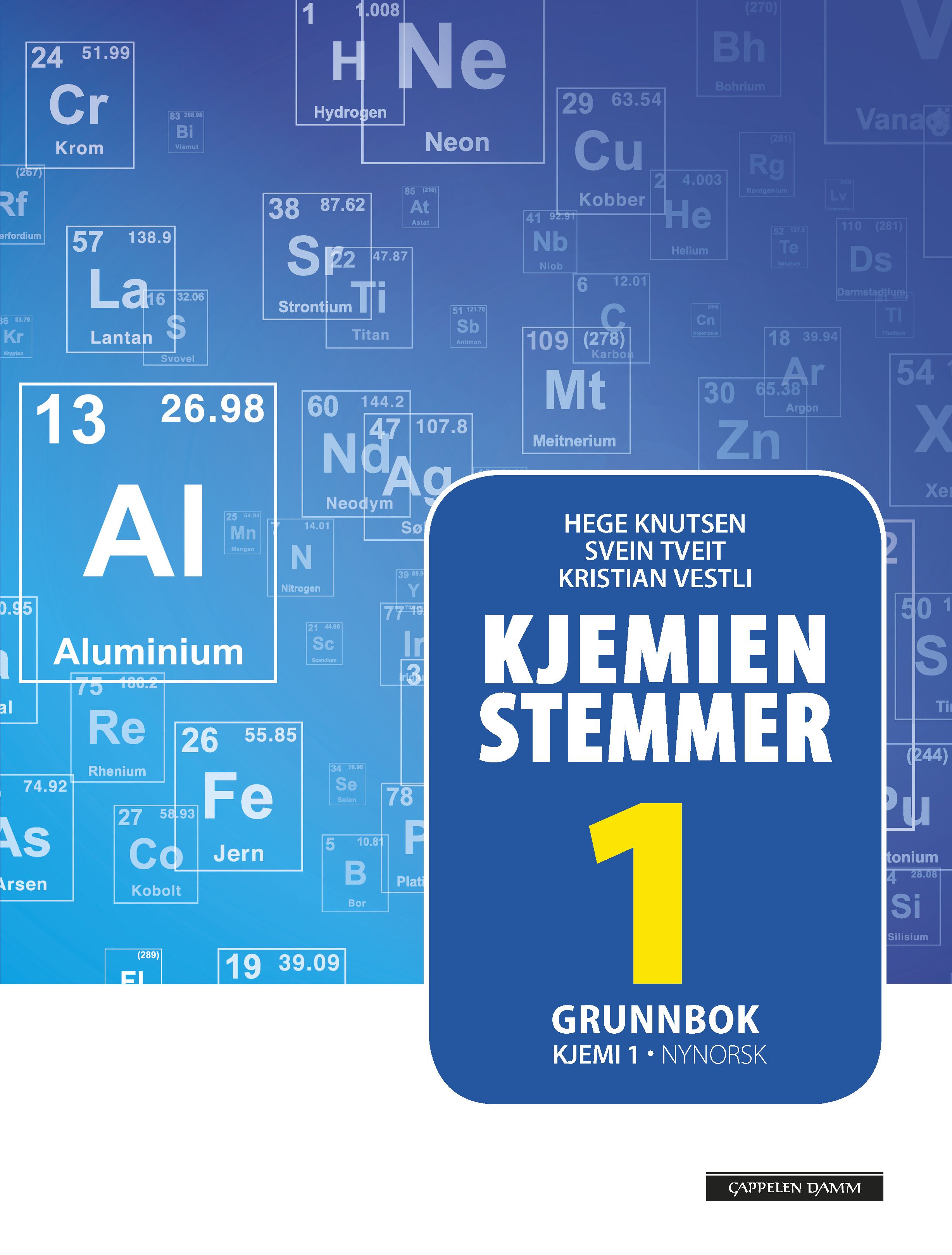 Kjemien stemmer - Grunnbok : kjemi 1