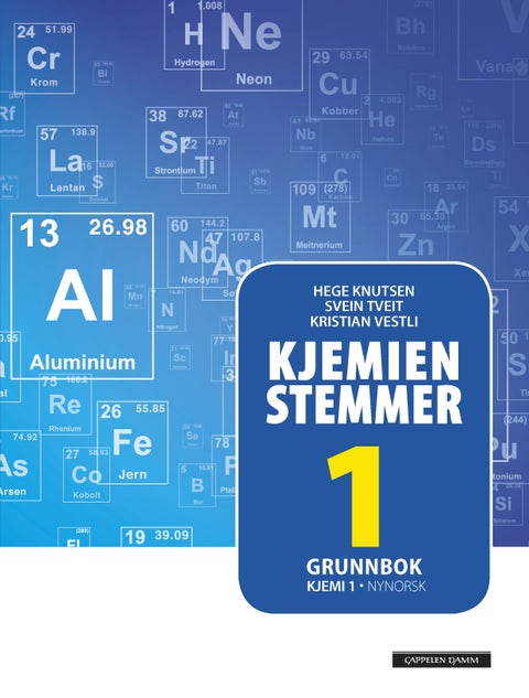 Kjemien stemmer - Grunnbok : kjemi 1