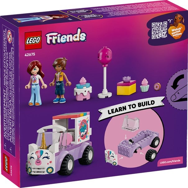 Lego Kakebil med enhjørningdekor 42675