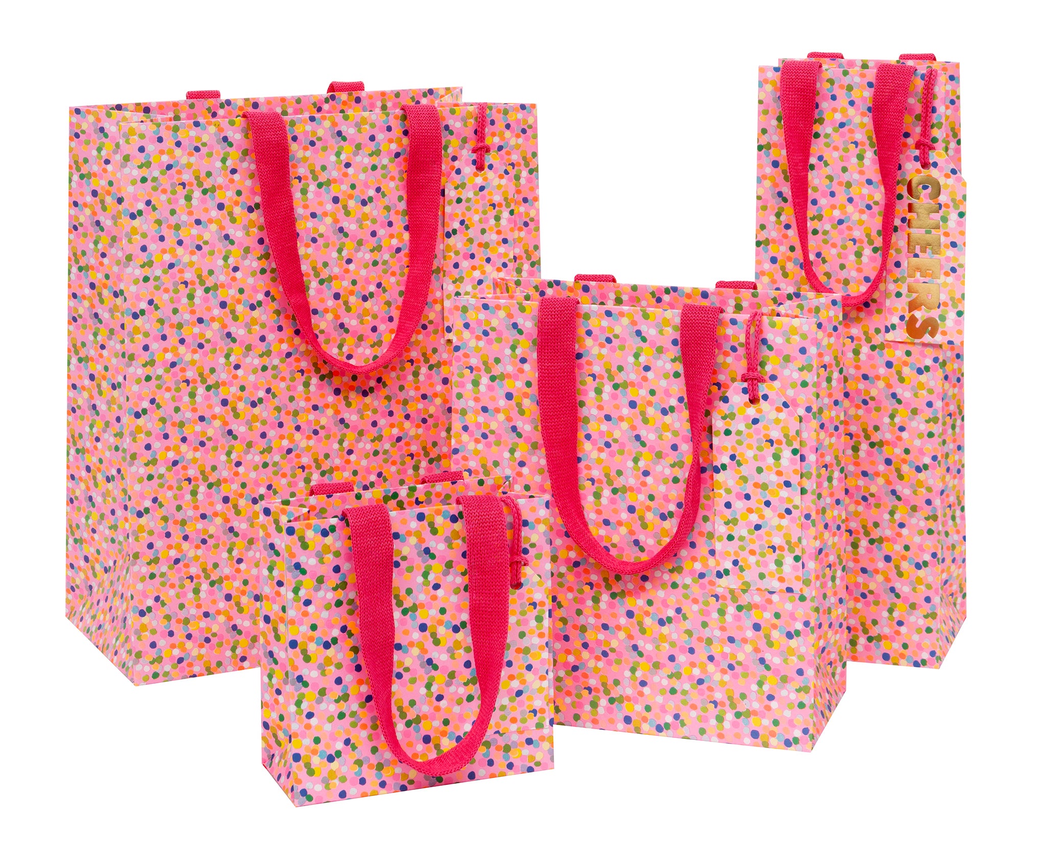 Gavepose L Dotty Pink