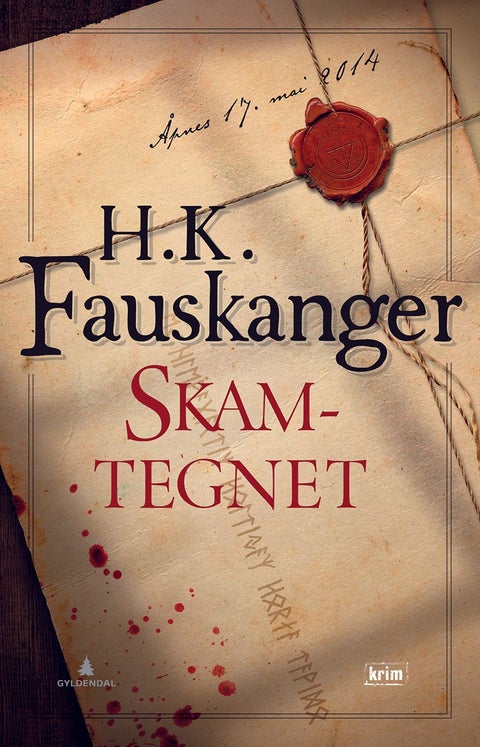 Skamtegnet - gjengitt etter Oskar Prods Brattenschlags etterlatte nedtegnelser : kriminalroman