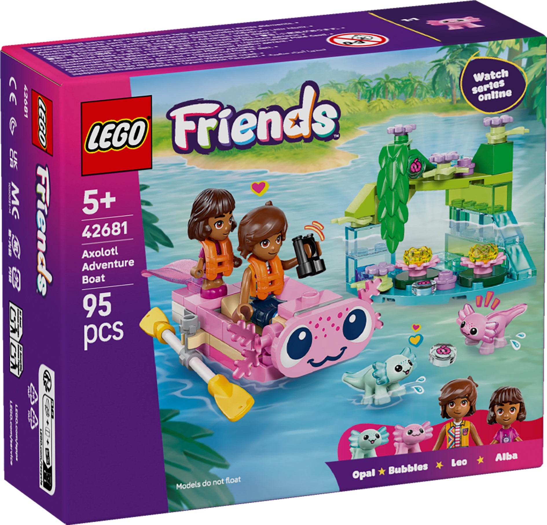 Lego Axolotl-utforskningsbåt 42681