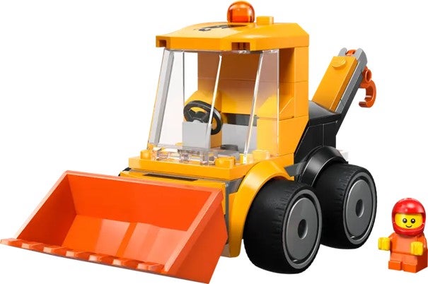 Lego Kjøretøy - hjullaster med kran 60483