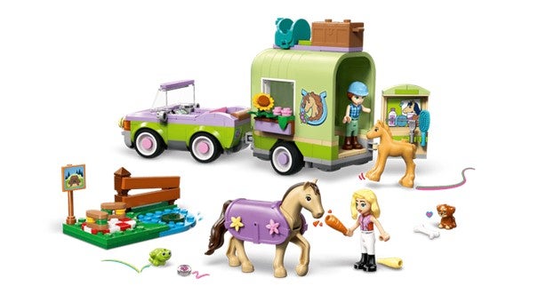 Lego Henger med hest og føll 42695