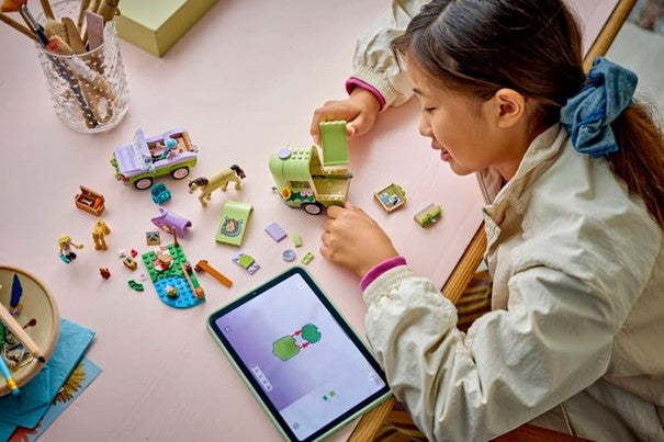 Lego Henger med hest og føll 42695
