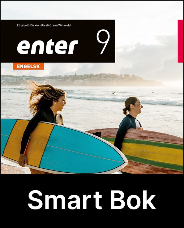 Enter 9, 2. utg., Smart Bok - engelsk for ungdomstrinnet