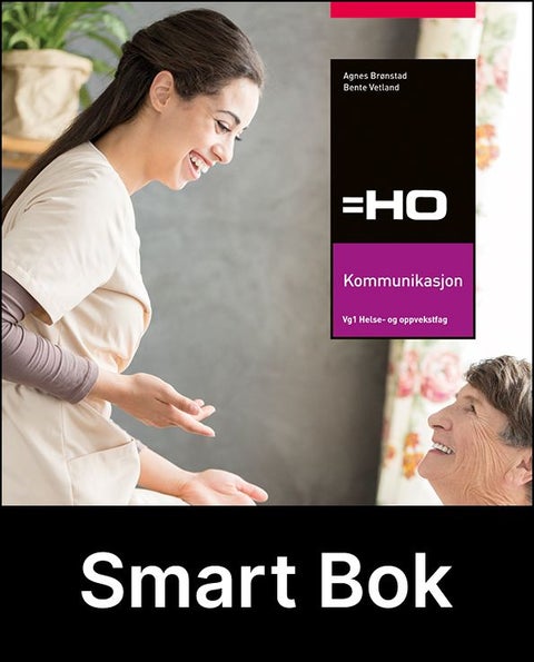 = HO, Kommunikasjon, Smart Bok - helse- og oppvekstfag, vg1