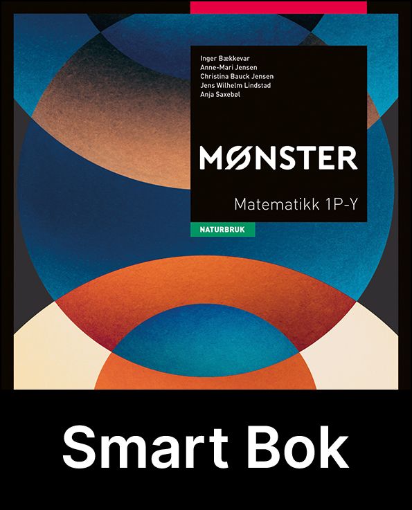 Mønster 1P-Y, naturbruk, Smart Bok - matematikk YF, vg1