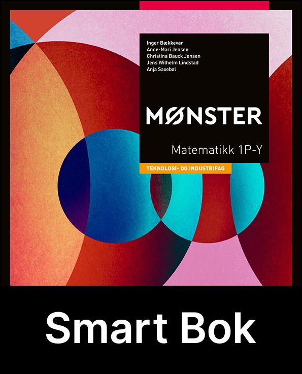 Mønster 1P-Y, teknologi- og industrifag, Smart Bok