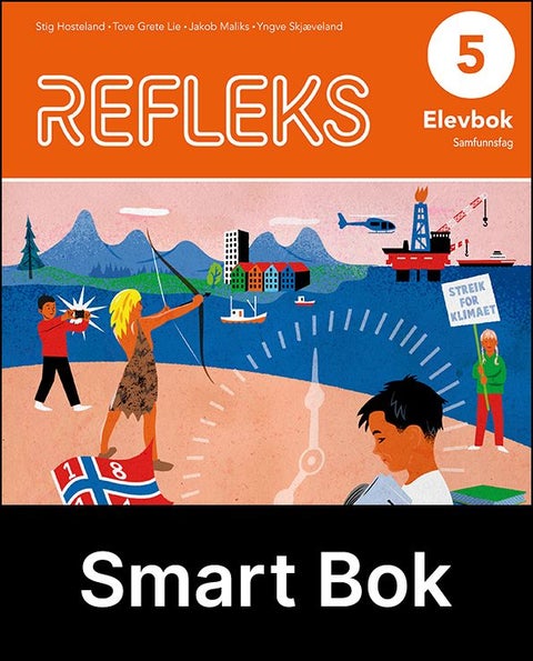 Refleks 5 - Elevbok : Smart bok : samfunnsfag for barnetrinnet