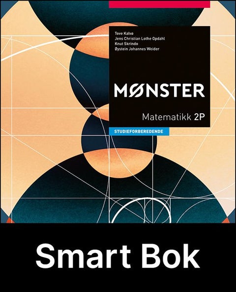 Mønster 2P, Smart Bok - matematikk SF, vg2