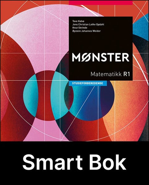Mønster R1, Smart Bok - matematikk SF, vg2