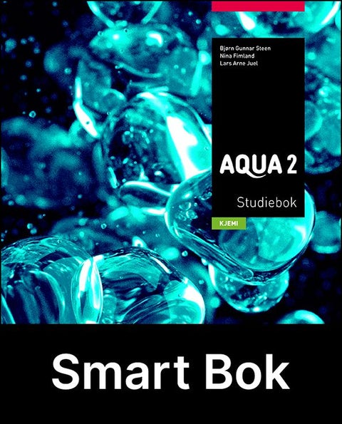 Aqua 2, studiebok, Smart Bok - kjemi, vg3