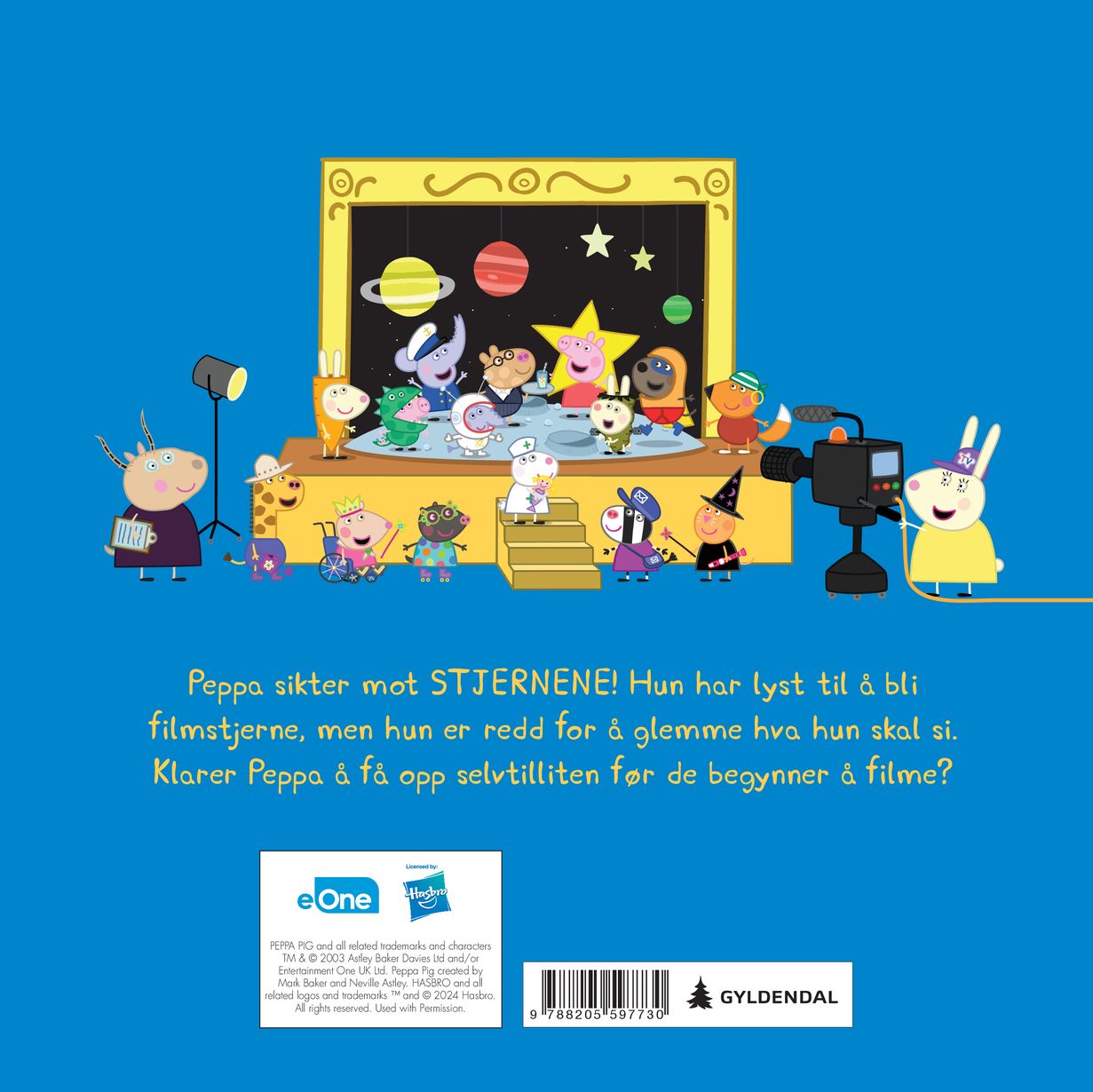 Peppa sikter mot stjernene