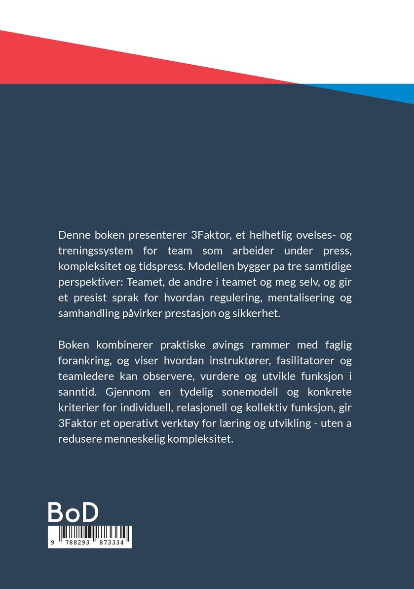 3Faktor operativt øvelses- og treningssystem