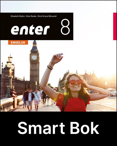 Enter 8, 2. utg., Smart Bok - Learner's book : engelsk for ungdomstrinnet