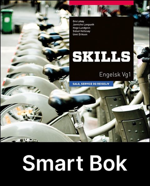 Skills, salg, service og reiseliv, Smart Bok - engelsk YF, vg1