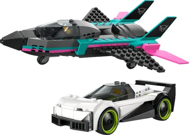 Lego Jagerfly mot bil 60489