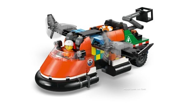 Lego Sett med fly, servicebil og luftputebåt 60505