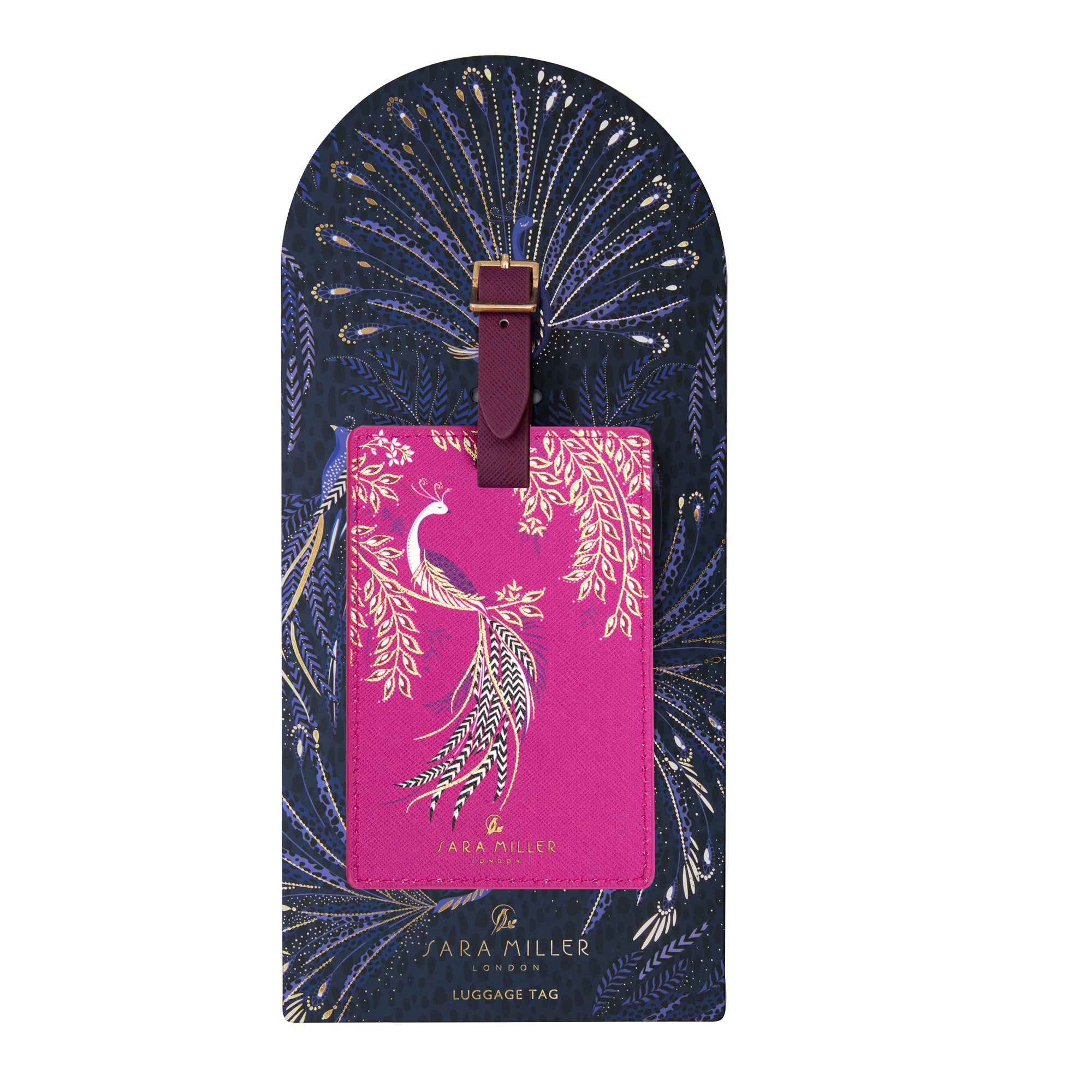 Bagasje Tag Sara Miller London Rosa