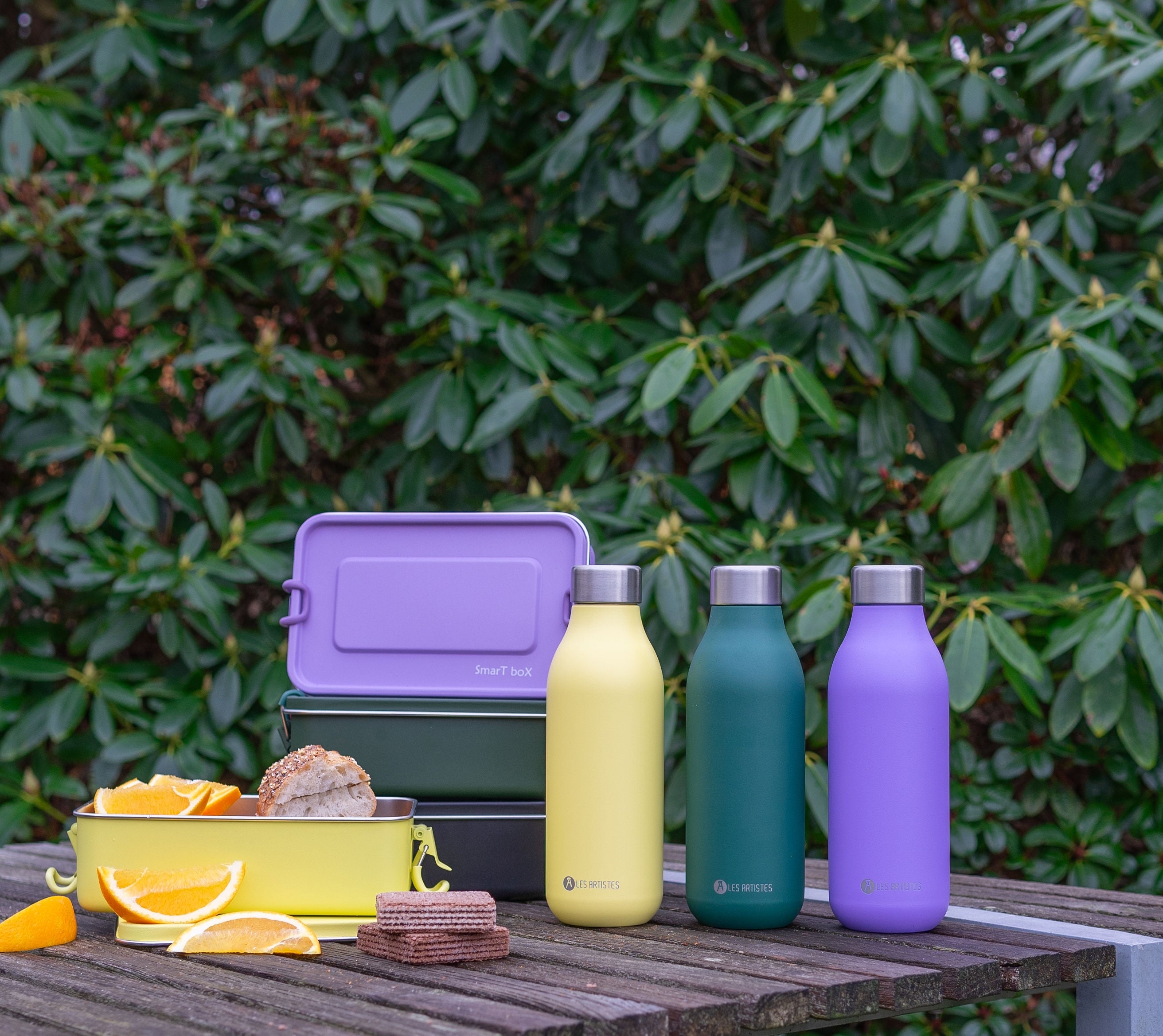 Matboks Smart Box 1,2L Stål Grønn