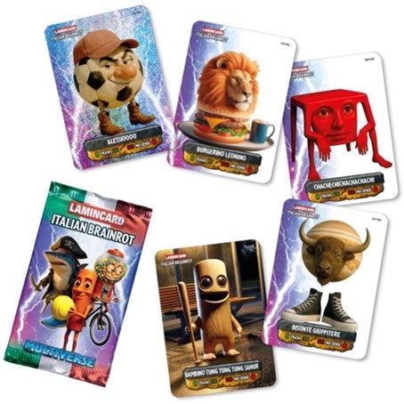 Samlekort Brainrot 5 Pack Ass