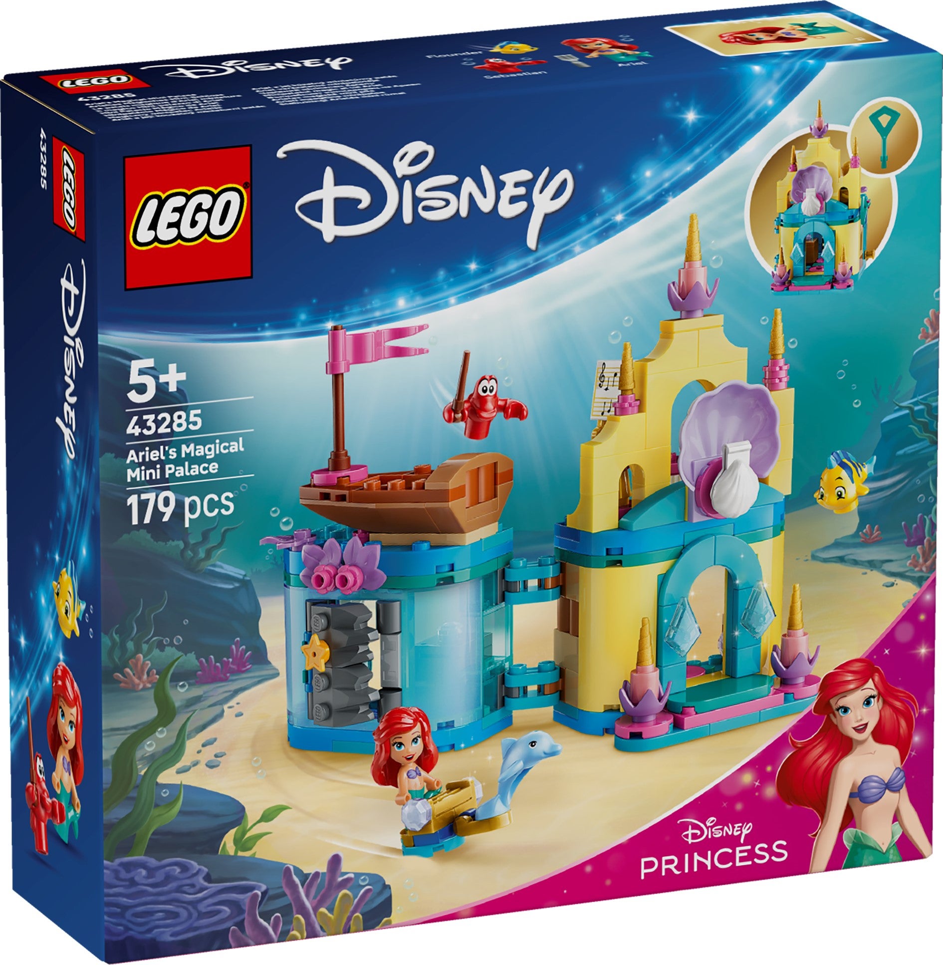 Lego Ariels magiske minipalass 43285
