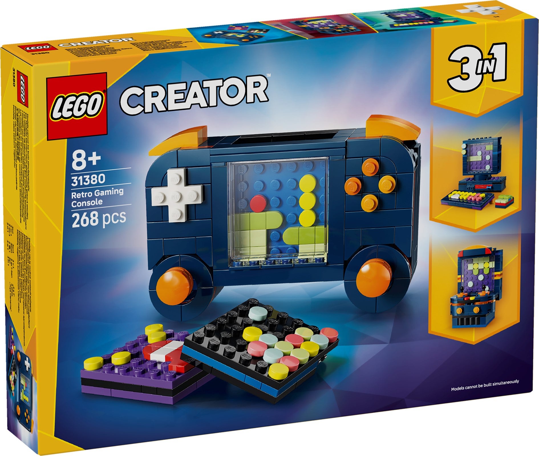 Lego Spillkonsoll i retrostil 31380