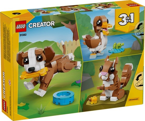 Lego Søte dyr: lekelysten valp 31382