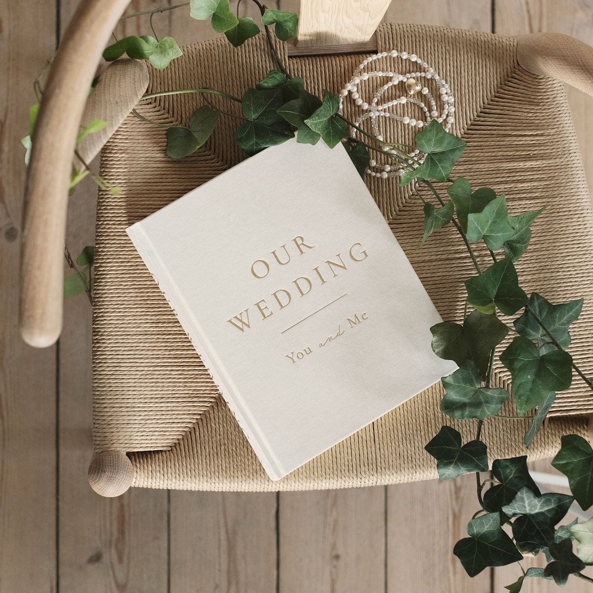Journal The Wedding Journal Off White L