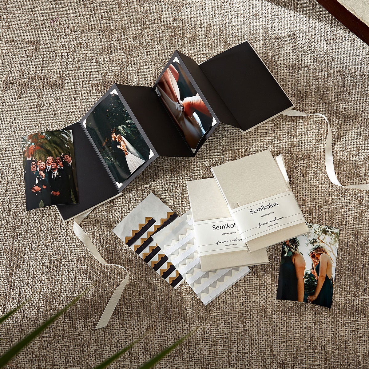 Trekkspillalbum Leporello Classico Wedding