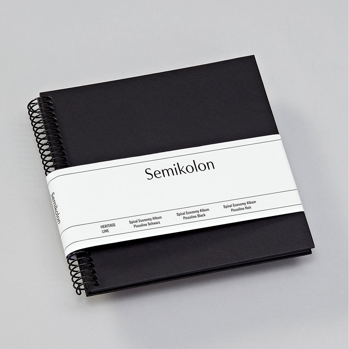 Album Spiral Black Black Piccolino