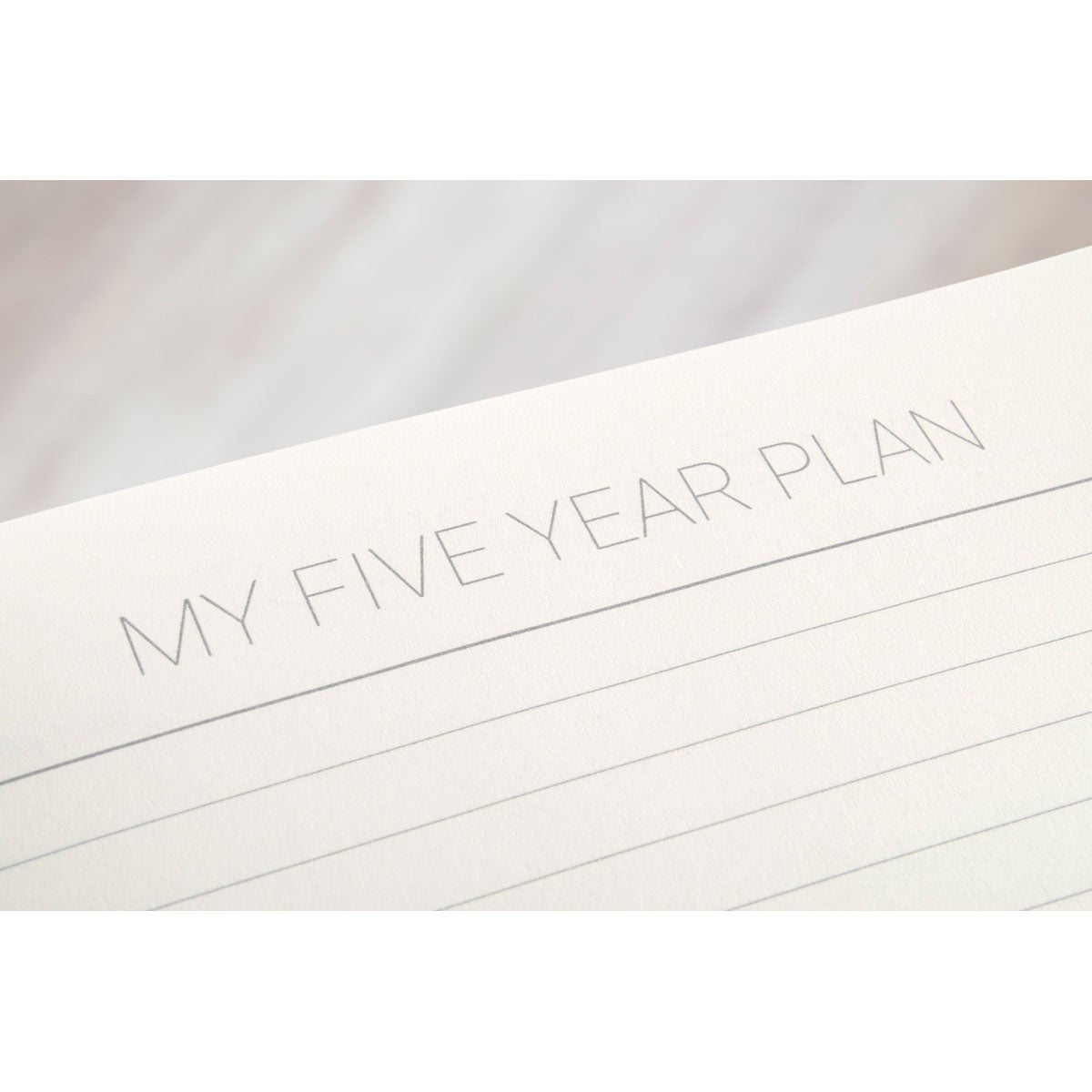 Dagbok Five Year Diary A5 Transparent black