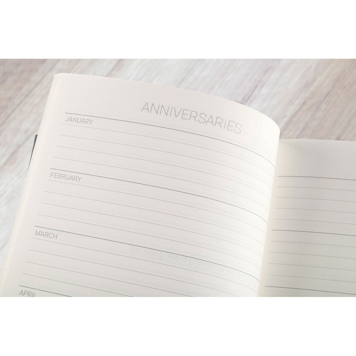 Dagbok Five Year Diary A5 Transparent black