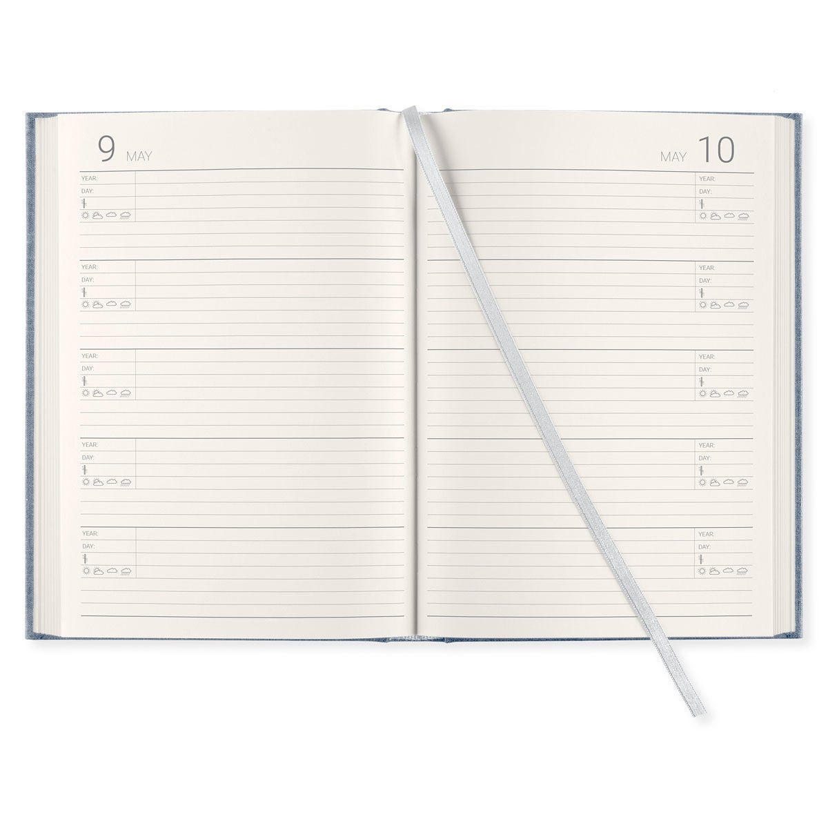 Dagbok Five Year Diary A5 Denim
