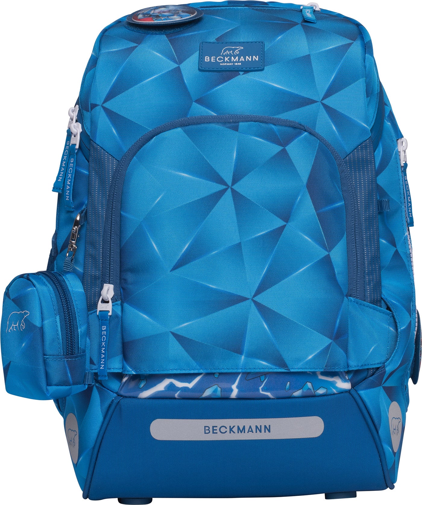 Skolesekk 1.kl Blue Lightning Active Air FLX